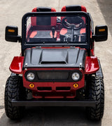 Mini Safari Jeep Mini Gas Golf Cart With 125cc Motor Lifted & Loaded - Jeep GR-2