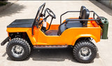 Mini Safari Jeep Mini Gas Golf Cart With 125cc Motor Lifted & Loaded - Jeep GR-2