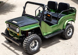 Mini Safari Jeep Mini Gas Golf Cart With 125cc Motor Lifted & Loaded - Jeep GR-2
