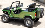 Mini Safari Jeep Mini Gas Golf Cart With 125cc Motor Lifted & Loaded - Jeep GR-2