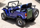 Mini Safari Jeep Mini Gas Golf Cart With 125cc Motor Lifted & Loaded - Jeep GR-2