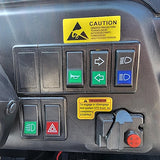 GSI - 800cc UTV 2 Seater Golf Cart 4x4 Utility Vehicle EFI W/Dump - JungleCross 800 ST-2