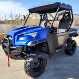 GSI - 800cc UTV 2 Seater Golf Cart 4x4 Utility Vehicle EFI W/Dump - JungleCross 800 ST-2 - Blue