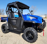 GSI - 800cc UTV 2 Seater Golf Cart 4x4 Utility Vehicle EFI W/Dump - JungleCross 800 ST-2 - Blue