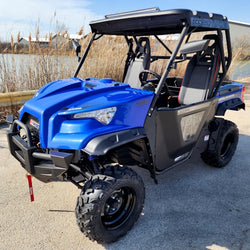 GSI - 800cc UTV 2 Seater Golf Cart 4x4 Utility Vehicle EFI W/Dump - JungleCross 800 ST-2 - Blue