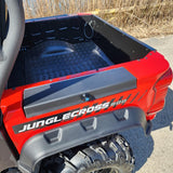 GSI - 800cc UTV 2 Seater Golf Cart 4x4 Utility Vehicle EFI W/Dump - JungleCross 800 ST-2 - Red