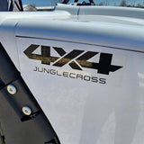 GSI - 800cc UTV 2 Seater Golf Cart 4x4 Utility Vehicle EFI W/Dump - JungleCross 800 ST-2 - White
