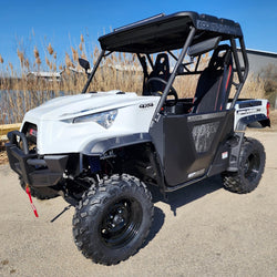 GSI - 800cc UTV 2 Seater Golf Cart 4x4 Utility Vehicle EFI W/Dump - JungleCross 800 ST-2 - White