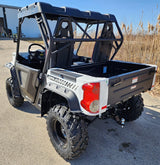 GSI - 800cc UTV 2 Seater Golf Cart 4x4 Utility Vehicle EFI W/Dump - JungleCross 800 ST-2 - White