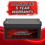 Banshee 36 Volt 100Ah Lithium Battery for Marine, Golf Cart, Solar, RV, Power with Charger