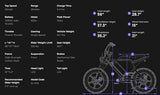 Macfox Electric Bicycle 48V 500w E-Bike - M16