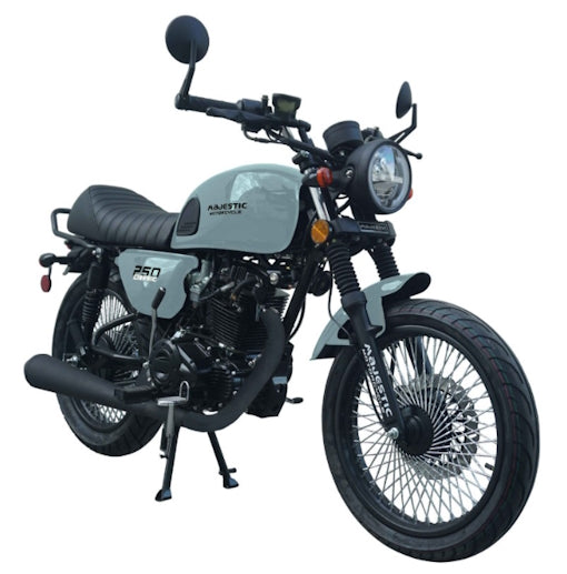 250 Majestic 4 Stroke Manual Dirt Bike w/ Electric & Kick Start