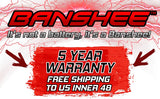 Banshee Lithium 36v 105ah Deep Cycle Lifepo4 Single Battery with Charger