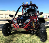 200cc Go Kart Cazador Monster Fully Automatic Go Kart w/ Custom Rims & Tires