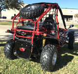 200cc Go Kart Cazador Monster Fully Automatic Go Kart w/ Custom Rims & Tires