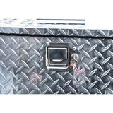 Motorcycle/Car Pull Behind Trailer 59" X 30" X 28" Aluminum Diamond Plate Enclosed Motorcycle / Car Trailer