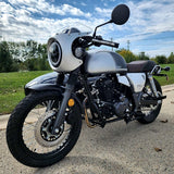 250cc Cafe Racer Road Cat Motorcycle With Sidecar - Fuel Injected
