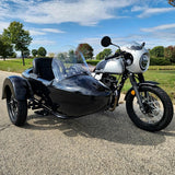 250cc Cafe Racer Road Cat Motorcycle With Sidecar - Fuel Injected