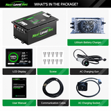 Next Level Rec 51.2V105Ah Lithium-ion Golf Cart Battery