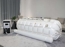 GSI - OxyAir 2.0ATA 79" Soft-Shell Lying Hyperbaric Chamber with Oxygen Concentrator - OLV-RT201