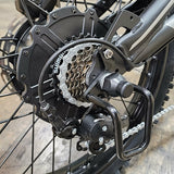 48v 2000w Electric Dirt Bike 24" Shimano 7-Speed No License Req'd - OuXie