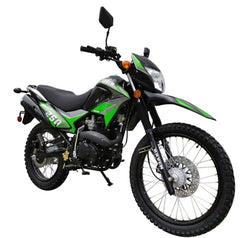 250cc Manual Enduro 4 Speed Kick Start Street Legal Dirt Bike - Raven BSR XL 250cc