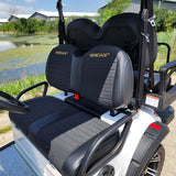 Renegade Plus 2.0 Four Seater 48v Electric Golf Cart NEW W/PLOW - White