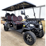 6 Seater Limo Renegade Electric Golf Cart Family Fun 48v 5000 Watt High Power Golf Cart
