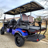 6 Seater Limo Renegade Electric Golf Cart Family Fun 48v 5000 Watt High Power Golf Cart