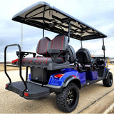 6 Seater Limo Renegade Electric Golf Cart Family Fun 48v 5000 Watt High Power Golf Cart