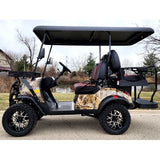 48V Electric Golf Cart 4 Seater Lifted Renegade Edition Utility Golf UTV Compare To Coleman Kandi 4p - Camo