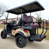 48V Electric Golf Cart 4 Seater Lifted Renegade Edition Utility Golf UTV Compare To Coleman Kandi 4p - Camo