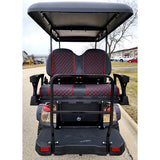 48V Electric Golf Cart 4 Seater Lifted Renegade Edition Utility Golf UTV Compare To Coleman Kandi 4p - Camo