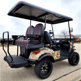 48V Electric Golf Cart 4 Seater Lifted Renegade Edition Utility Golf UTV Compare To Coleman Kandi 4p - Camo