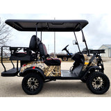 48V Electric Golf Cart 4 Seater Lifted Renegade Edition Utility Golf UTV Compare To Coleman Kandi 4p - Camo