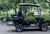 48V Electric Golf Cart 4 Seater Renegade Light Edition Utility Golf UTV - LIGHT EDITION - MATTE BLACK