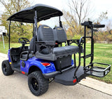 48V Electric Golf Cart 4 Seater Renegade Light Edition Utility Golf UTV - LIGHT EDITION - Charcoal