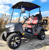 48V Electric Golf Cart 4 Seater Renegade Light Edition Utility Golf UTV - LIGHT EDITION - Charcoal