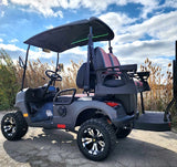 48V Electric Golf Cart 4 Seater Renegade Light Edition Utility Golf UTV - LIGHT EDITION - Charcoal