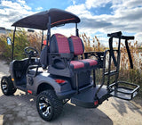 48V Electric Golf Cart 4 Seater Renegade Light Edition Utility Golf UTV - LIGHT EDITION - Charcoal