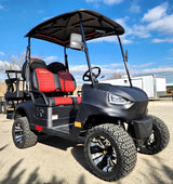 48V Electric Golf Cart 4 Seater Renegade Light Edition Utility Golf UTV - LIGHT EDITION - Charcoal