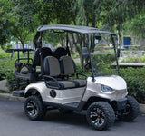 48V Electric Golf Cart 4 Seater Renegade Light Edition Utility Golf UTV - LIGHT EDITION - SILVER