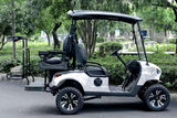 48V Electric Golf Cart 4 Seater Renegade Light Edition Utility Golf UTV - LIGHT EDITION - SILVER