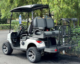 48V Electric Golf Cart 4 Seater Renegade Light Edition Utility Golf UTV - LIGHT EDITION - Charcoal