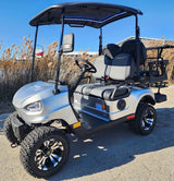 48V Electric Golf Cart 4 Seater Renegade Light Edition Utility Golf UTV - LIGHT EDITION - SILVER