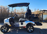 48V Electric Golf Cart 4 Seater Renegade Light Edition Utility Golf UTV - LIGHT EDITION - SILVER