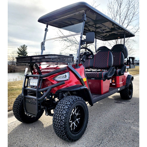 6 Seater Limo Renegade Electric Golf Cart Family Fun 48v 5000 Watt