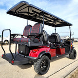 6 Seater Limo Renegade Electric Golf Cart Family Fun 48v 5000 Watt High Power Golf Cart