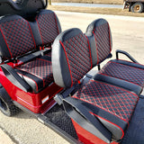 6 Seater Limo Renegade Electric Golf Cart Family Fun 48v 5000 Watt High Power Golf Cart