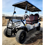 6 Seater Limo Renegade Electric Golf Cart Family Fun 48v 5000 Watt High Power Golf Cart